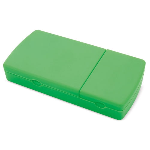 Pastillero Con Cutter Verde