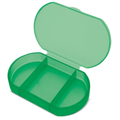 Pastillero De Bolsillo Verde