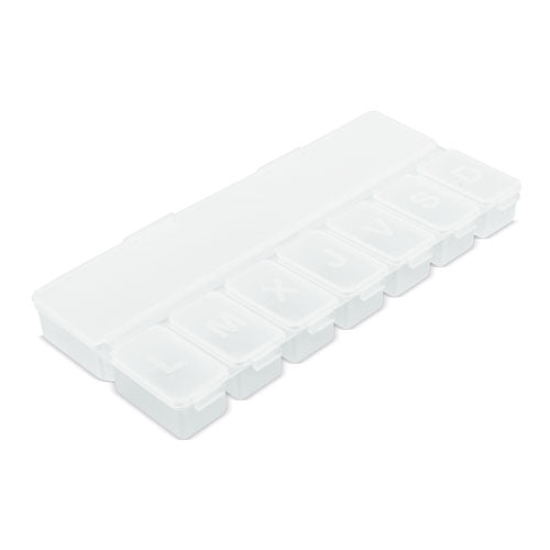 Pastillero 8 Compartimentos Semanal Libre BPA - Recarga