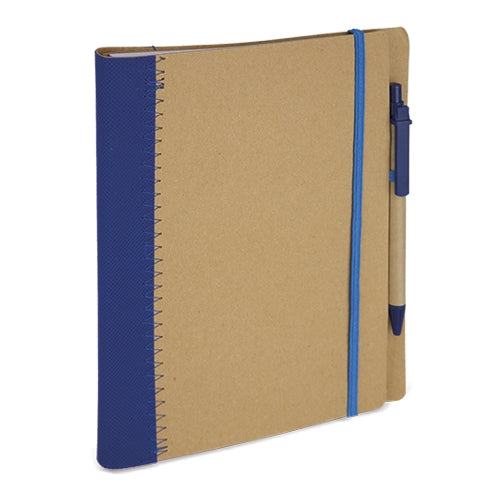 Cuaderno A5 Carton Reciclado Azul
