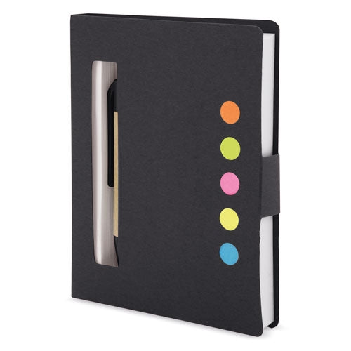 Libreta Reciclada Stily Negra Negro