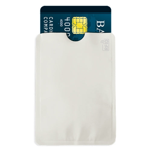Tarjetero Aluminio Protection Blanco