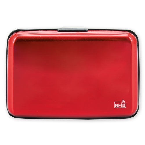 Tarjetero Acordeon Rfid Morgan Rojo