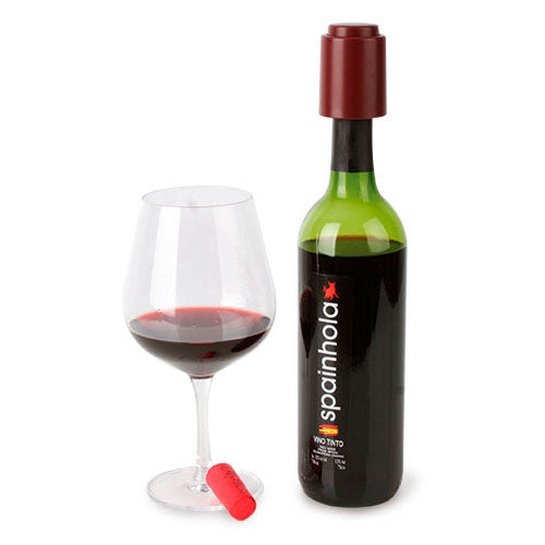 Tapón Automtico De Vacío Burdeos