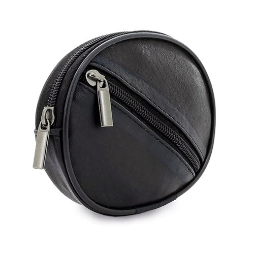 Monedero Llavero Piel Redondo