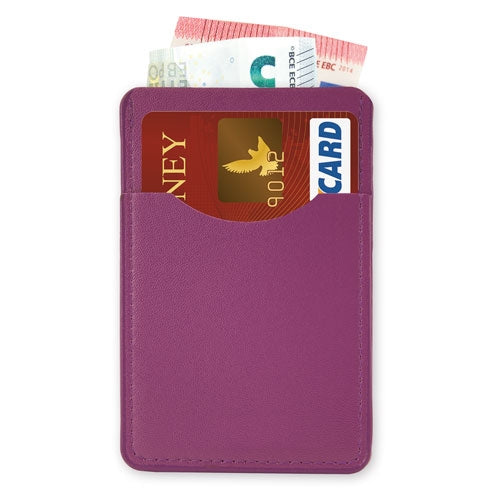 Tarjetero Billetero Lila