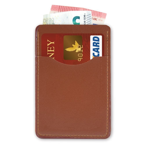 Tarjetero Billetero Marron