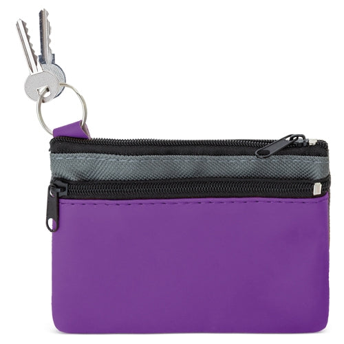Monedero 2 Cremalleras Li/Gr "Duble"