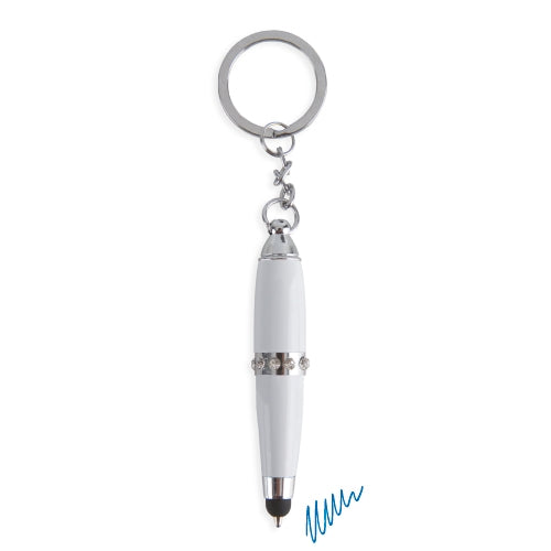 Boligrafo Llavero Capricho Blanco