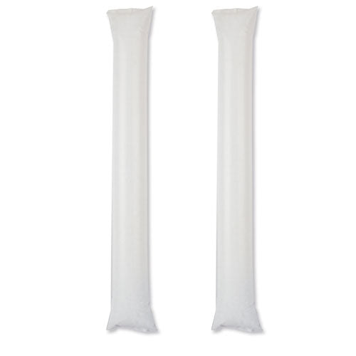 Pares Palos Inflado Pajilla Blanco