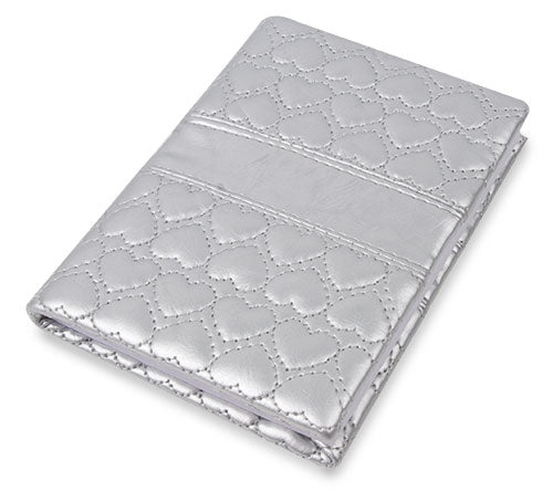 Notebook Corazon Plata Plata