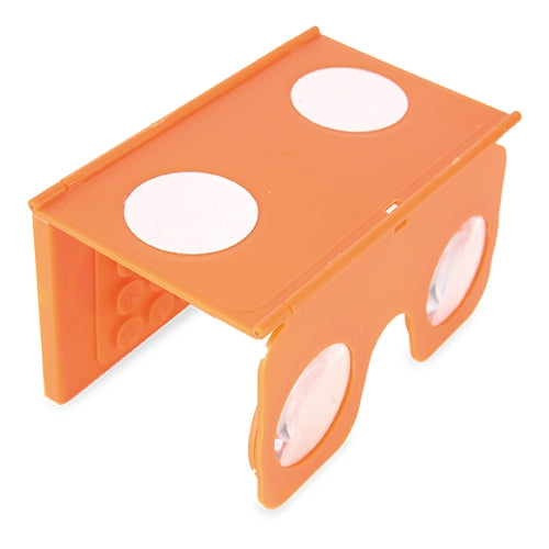 Visor Vr 3D Naranja Naranja