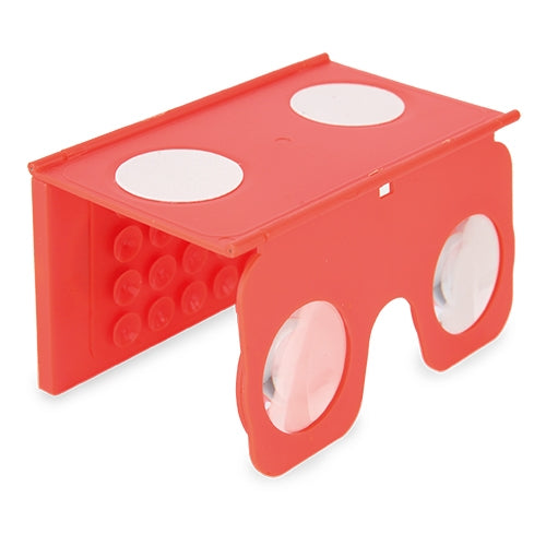 Visor Vr 3D Rojo Rojo