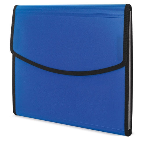 Carpeta Con Archivador Azul