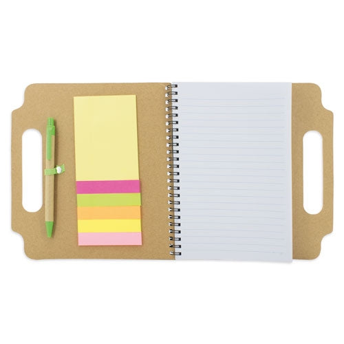 Maletin Libreta Reciclada Dante Pistacho