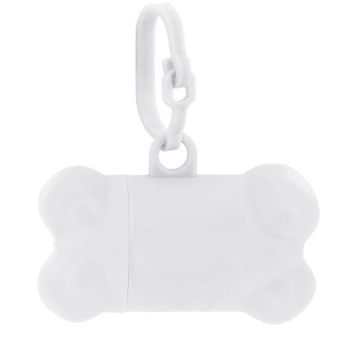Portabolsas Forma Hueso Blanco
