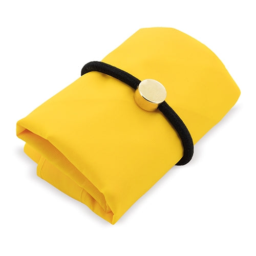 Bolsa Plegable Con Goma Amarillo