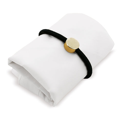Bolsa Plegable Con Goma Blanco