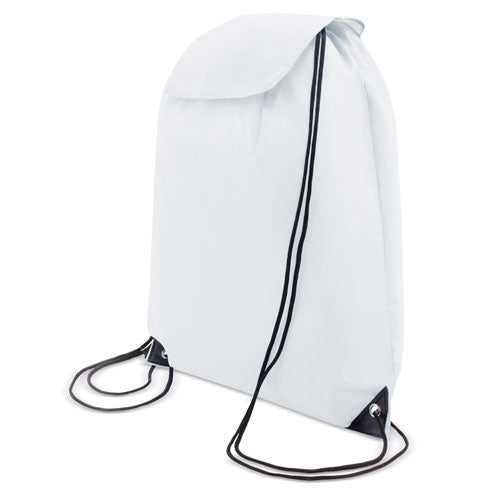 Bolsa Mochila Nylon Reforzada Blanco