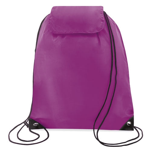 Bolsa Mochila Nylon Reforzada Lila