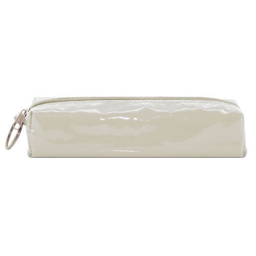 Estuche De Charol Crudo Crema