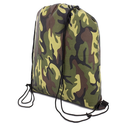 Bolsa Mochila Poliester Camuflaje