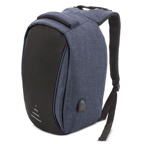 Mochila Antirrobo con USB y Bandas Reflectantes - Portátil 15"