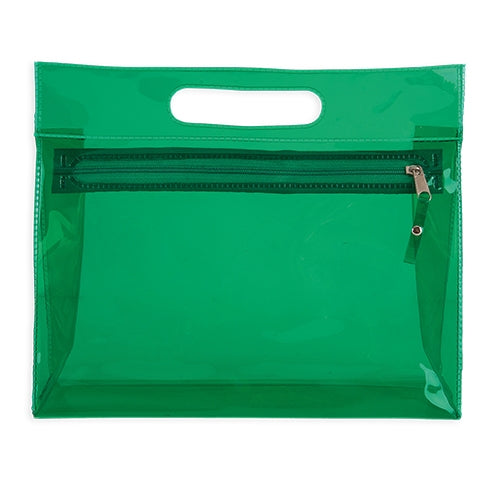 Neceser Transparente Verde