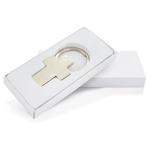 Llavero Metalico Forma Cruz