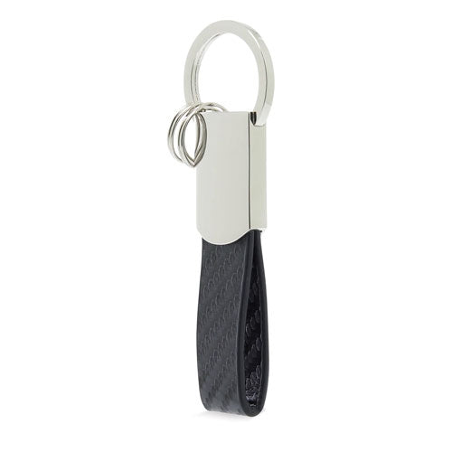 Llavero Metalico Carbon Fiber