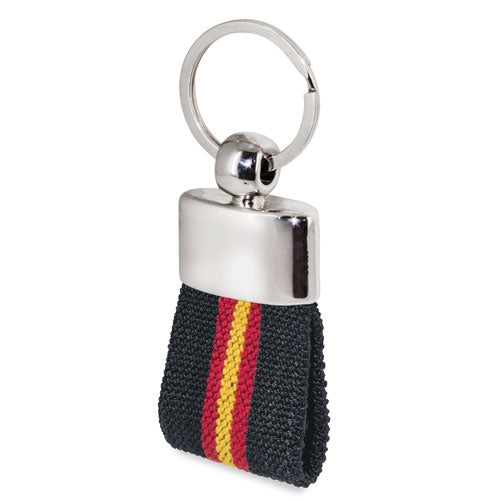 Llavero Cinturon Bandera Negro