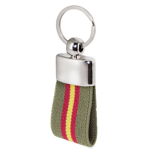 Llavero Cinturon Bandera Verde Militar