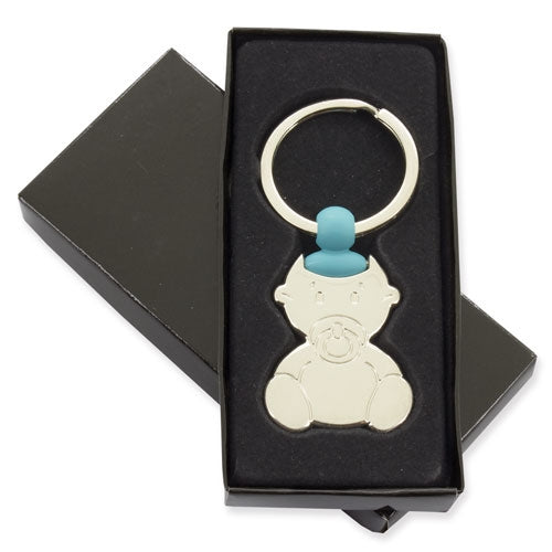 Llavero Bebe Chupete Celeste Ce