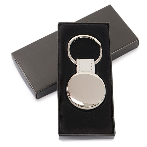 Llavero Metalico Redondo Mr Marron