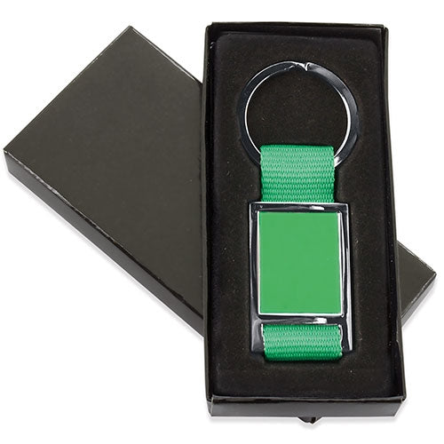 Llavero Metalico Nylon Bl