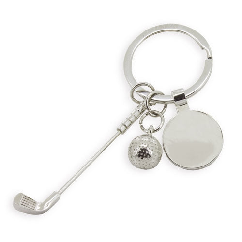 Llavero Metalico Juego Golf