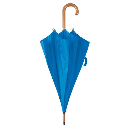 Paraguas Paseo Mango Madera Azul