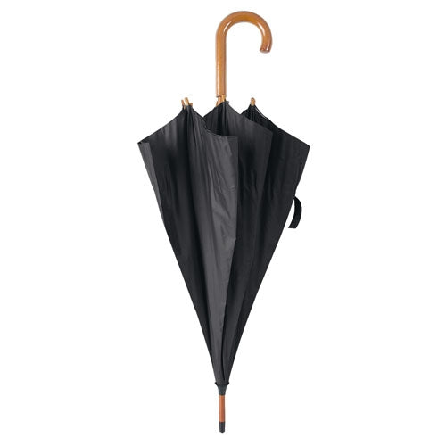 Paraguas Paseo Mango Madera Negro