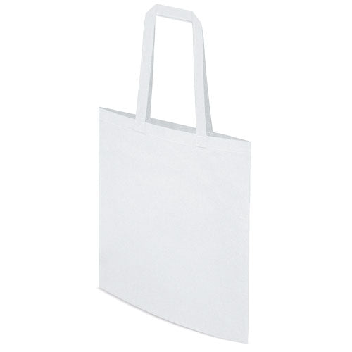 Bolsa De Asa Blanca Algodon Blanco