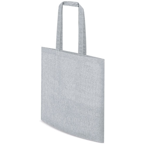 Bolsa De Asa Gris Algodon Gris