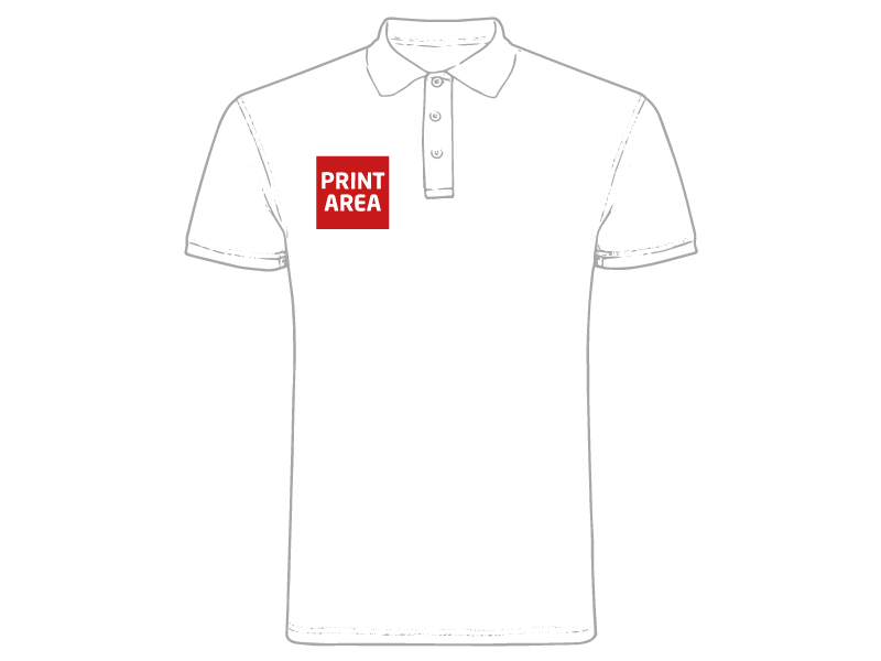 Polo Street D&F Blanco Xxl "Street Golf"