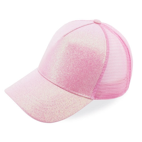 Gorra rosa para verano