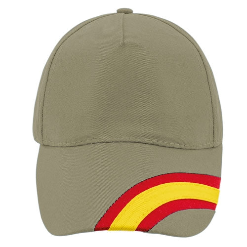 Gorra Nacional 5 Paneles Algodn Peinado Ka