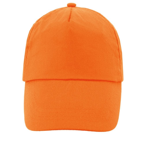 Gorra Algodón Peinado Premium Naranja