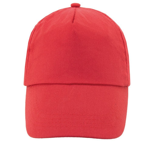Gorra Algodón Peinado Premium Rojo