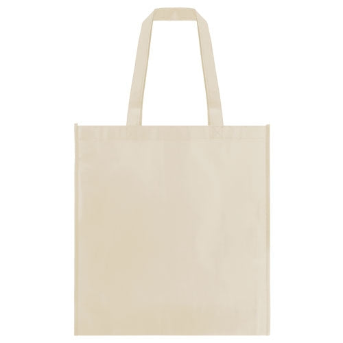 Bolsa Non Woven Laminado Mate Crema