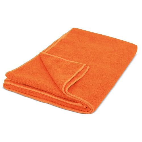 Toalla Microfibra Rizo Ultrasecado Naranja