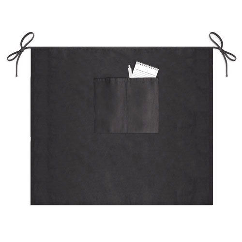 Mandil Mediano De Algodón Negro