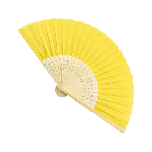 Abanico de Bambú 23 Varillas con Poliéster - Verano