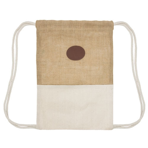 Bolsa Mochila Corona Crema